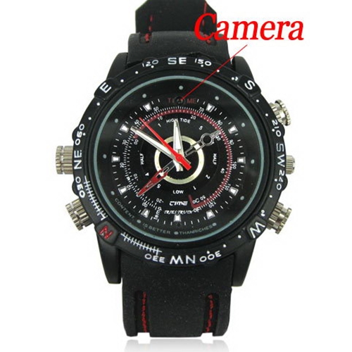4GB Nand Flash High-Quality SPY Watch with Multi-function - Elegant Disign - Click Image to Close